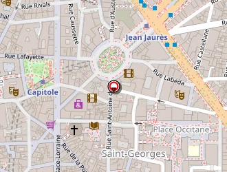 Carte de Kryolan City à Toulouse