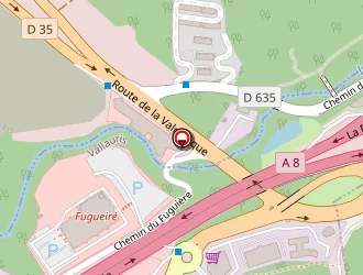 Carte de Ixina Cleoval à Vallauris