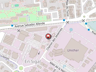 Carte de Ecole Studio Plume à Colomiers