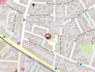 Carte de Clergué Cécile à Toulouse