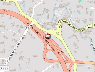 Carte de Refuge S.p.a. De Grasse (sté Protectrice Des Animaux) à Mougins