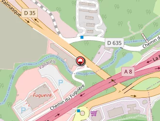 Carte de Leroy Merlin à Vallauris