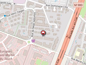 Carte de Coméos Compétences à Toulouse