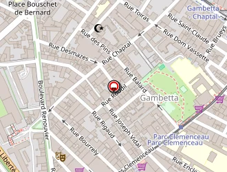 Carte de Sentenac Pierre à Montpellier