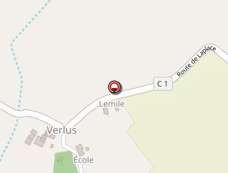 Carte de Des Alums (earl) à Verlus