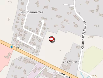 Carte de Les Chaumettes à Montauroux