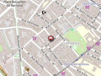 Carte de Chaptal Elec à Montpellier