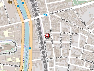 Carte de Drapeau Fanny à Toulouse