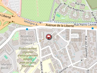 Carte de Alentours à Béziers