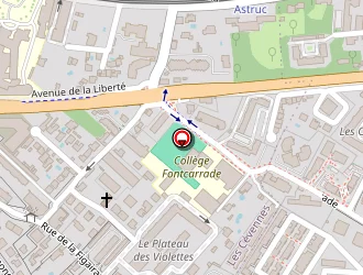 Carte de Ags Habitat à Montpellier