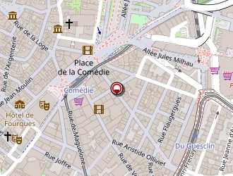 Carte de Médialogik à Montpellier