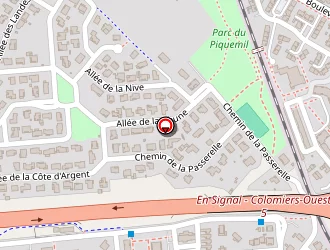 Carte de Medjebeur Abdel à Colomiers