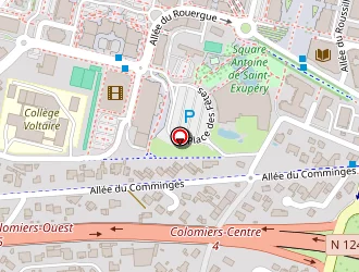 Carte de Courtois Christophe à Colomiers