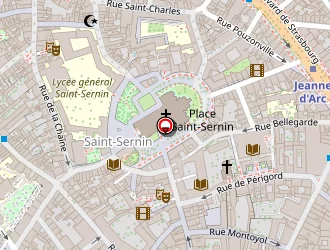 Carte de Germain Frédéric à Toulouse