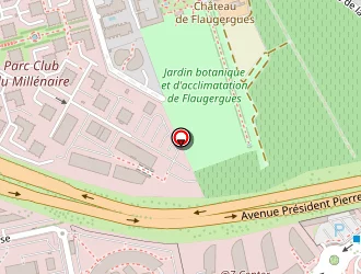 Carte de Subway à Montpellier