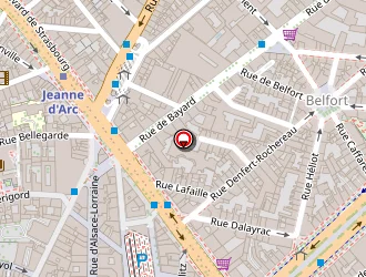 Carte de T.s Roosevelt à Toulouse