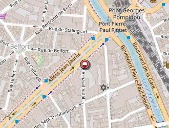 Carte de L'ane Qui Tousse à Toulouse