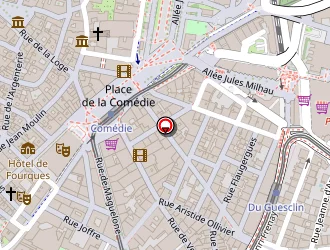 Carte de Sonia Terrasse à Montpellier