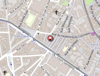 Carte de Centre Dentaire Mutualiste à Montpellier