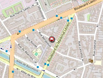 Carte de Continental Assurances à Toulouse