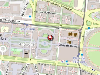 Carte de Homestay à Montpellier