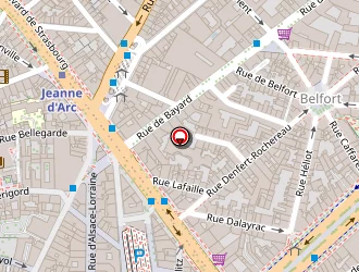 Carte de Delorge Cécile à Toulouse