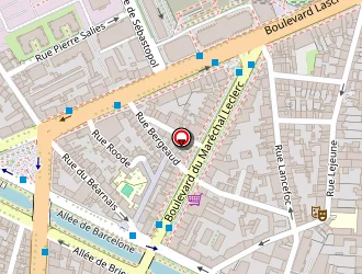 Carte de Teste Marie à Toulouse