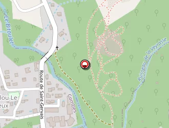 Carte de Le Colombier à Lamalou-les-bains