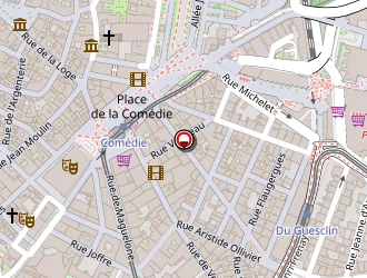 Carte de Action De Bâtir à Montpellier