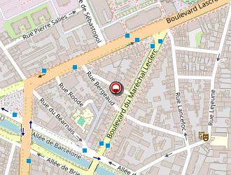 Carte de Le Montagu à Toulouse