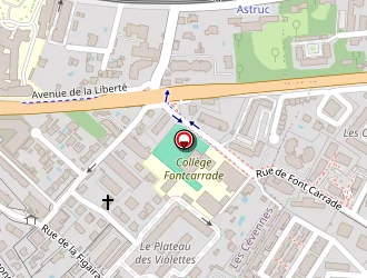 Carte de Marcé Franck à Montpellier