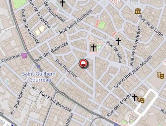 Carte de 117 Montpellier à Montpellier