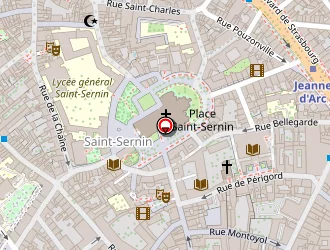 Carte de La Cordonnerie à Toulouse