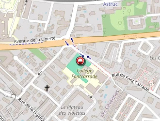 Carte de Ceschin Arlette à Montpellier