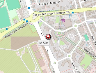 Carte de Ousset Marine à Balma