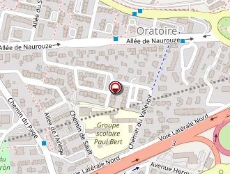 Carte de Le Bienvenue à Colomiers