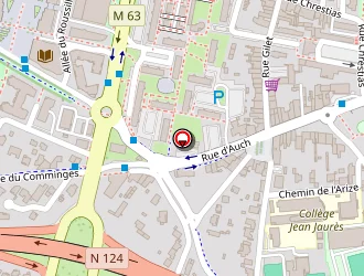 Carte de Mag Presse à Colomiers