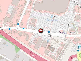 Carte de Ghm Gesthotel à Toulouse