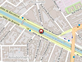 Carte de Abcd Entreprise à Toulouse