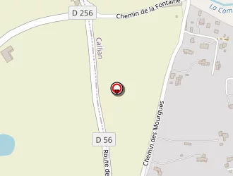 Carte de Espace Des Romarins à Tourrettes