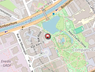 Carte de Favretto Eric à Toulouse