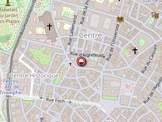 Carte de La Favela à Montpellier