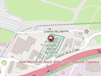 Carte de Ramat Bayonne à Toulouse