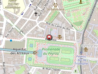 Carte de Faure Eva à Montpellier