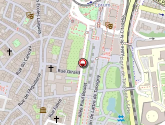 Carte de Uberti Laurence à Montpellier