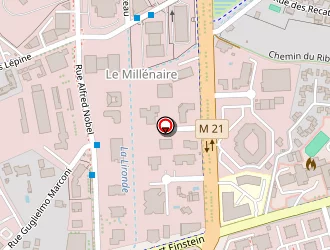 Carte de Auditex à Montpellier