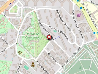 Carte de Ecole Du Chat Libre De Toulouse à Toulouse