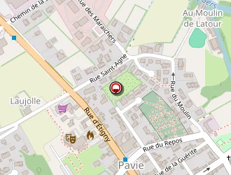 Carte de La Poste à Pavie