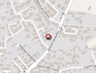 Carte de Espace Robert Hossein à Grans