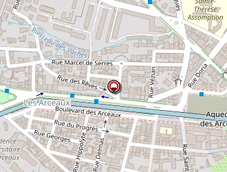 Carte de Arpentage à Montpellier